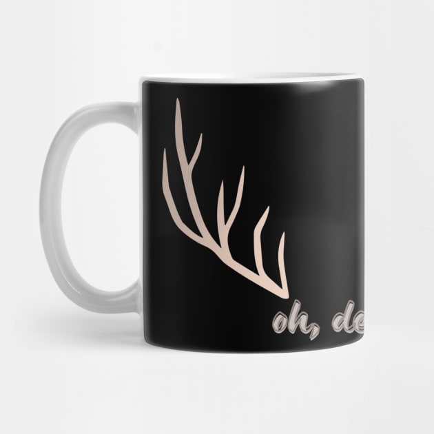 Oh deer | Christmas shirt by Fayn